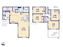 松戸市五香南3丁目 新築戸建て
