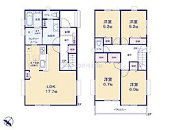 我孫子市布佐 2号棟 新築戸建