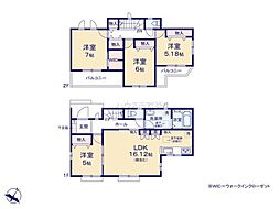 柏市増尾7丁目 A号棟 新築戸建