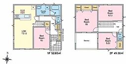 龍ケ崎市白羽3丁目 2号棟 新築戸建て