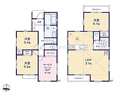 柏市南逆井2丁目 新築戸建