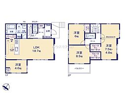 取手市藤代南2丁目 1号棟 新築戸建