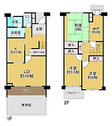 間取図画像 3SLDK