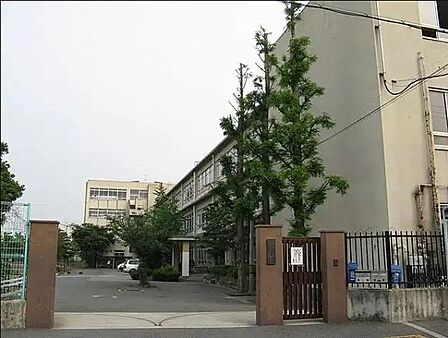 高石市立高南中学校まで400m