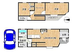 JR阪和線 富木駅 徒歩18分
