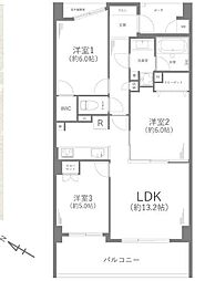 クオス藤沢 3LDKの間取図画像