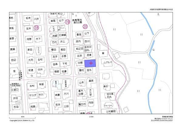 地図を拡大表示
