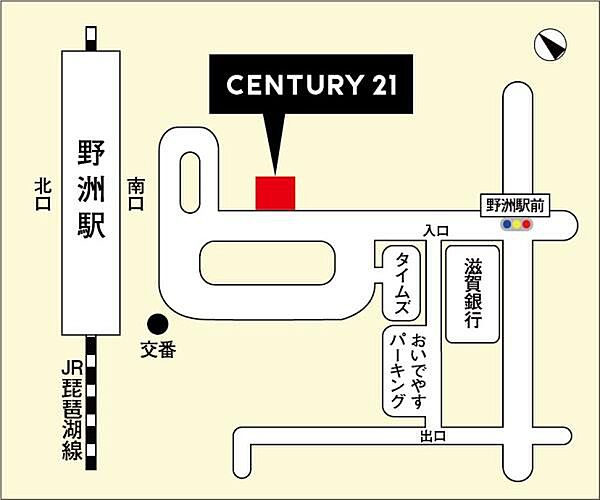 山ノ下ハイツ ｜滋賀県野洲市小篠原(賃貸アパート2K・1階・29.81㎡)の写真 その3