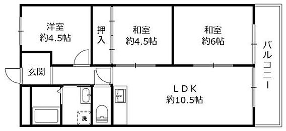 ベルエーヌ野洲_間取り_0