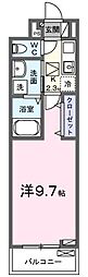 アーバン・ヴィレッジ 1Kの間取図画像