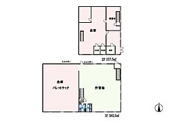 吉野郡大淀町大字下渕　売工場 ワンルームの間取り