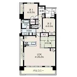 パデシオン南草津駅前 4LDKの間取図画像