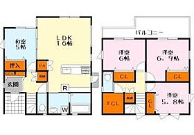 若竹町6号棟貸家  ｜ 滋賀県湖南市若竹町（賃貸一戸建3LDK・--・100.19㎡） その2