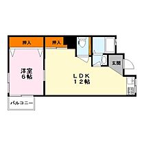 ミノベマンション  ｜ 滋賀県大津市錦織３丁目（賃貸マンション1LDK・3階・47.88㎡） その2