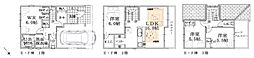 F号棟横浜市港北区新築戸建 ルーバル 床暖 陽当たり良好