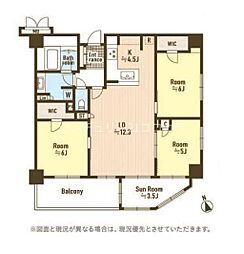 間取図画像 3LDK