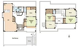 八王子市大横町　中古一戸建て 7LDKの間取り