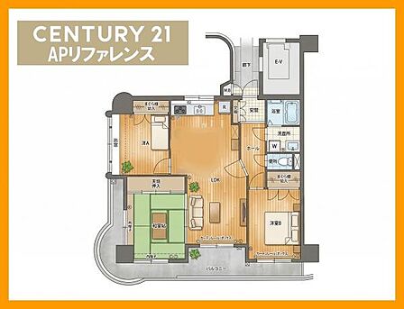 3LDK 間取り