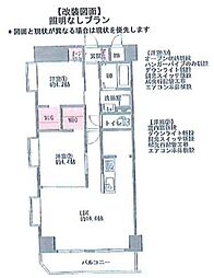 ロータリーライフ四ツ橋 2LDKの間取図画像