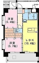 SkyDesign 3 105 ｜ 宮崎県宮崎市大淀１丁目（賃貸マンション2LDK・1階・51.66㎡） その2