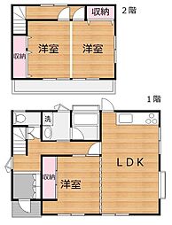 瓜生野貸家