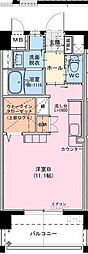 ChicForumJYM ワンルームの間取図画像