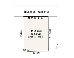 建築条件なし　南蒲原郡田上町川船河の土地画像