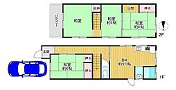 柏原市田辺2丁目 中古戸建