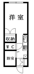 間取図画像 1K