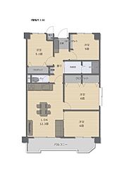 間取図画像 4LDK