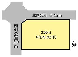 岐阜県大垣市大井1丁目の土地画像