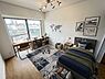 洋室：明るいお部屋です♪※画像は実際の写真にCG加工（家具や調度品の削除や合成）を加えたもので実際とは異なる場合があります。