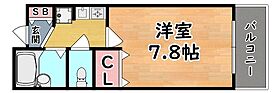 兵庫県神戸市灘区都通５丁目（賃貸マンション1K・3階・21.50㎡） その2