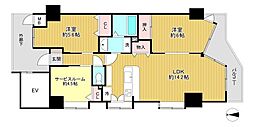 ロアーブル・サン南橋本 2SLDKの間取図画像