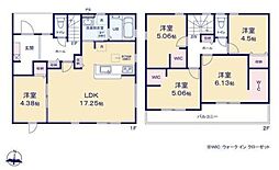 豊橋市多米中町58期　新築戸建（全5棟）2号棟リーブル