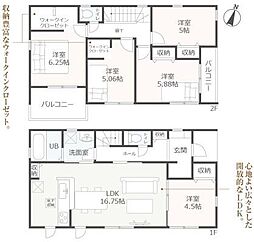 新城市町並第1期　新築戸建（全1棟）1号棟