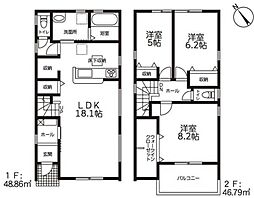 豊橋市住吉町59期 新築戸建(全2棟)2号棟