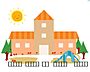 周辺：あかばねこども園まで644m