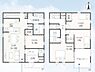間取り：〇1号棟〇4ＬＤＫ＋ＷＩＣ土地面積150．07平方メートル（45．39坪）建物面積111．80平方メートル（33．81坪）