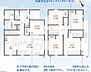 間取り：【2号棟】■豊鉄渥美線【三河田原】駅まで徒歩約8分！駐車並列3台可能〇■イオン田原店まで徒歩約8分！コンビニやドラッグストアも徒歩圏内〇■収納豊富なＷＩＣ付洋室は主寝室にもおすすめ