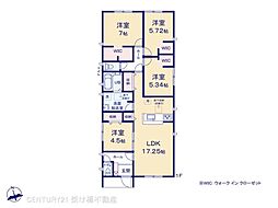 豊川第64御津町 新築戸建(全3棟)3号棟リーブルガーデン