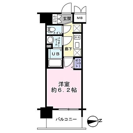 1Ｋ・専有面積...