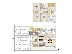 豊橋市牟呂外神町2期　新築戸建（全2棟）1号棟