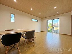 霧島市国分姫城 新築平家 1号棟 3LDKのリビング/ダイニング