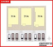 本物件は1号棟です♪お車は3台駐車可能です。※車種によります。
