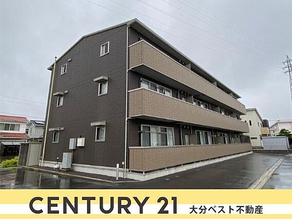 シンプルな外観...