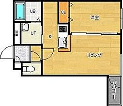 シティレジデンス 1LDKの間取図画像