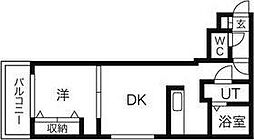 プロヴィデンス北円山 1LDKの間取図画像