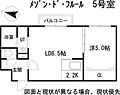 メゾン・ド・フルール4階5.6万円