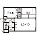 ロイヤルレインボー平岸A2階4.8万円